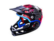 KALI PROTECTIVES Maya Full Face Child Punk Gls Red 