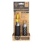 PEATY'S Holeshot CO2 Tyre Inflator - MTB (25g) Single Gold  click to zoom image