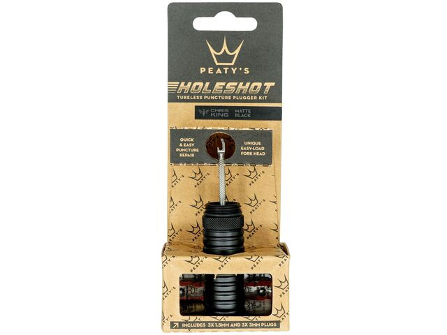 PEATY'S Holeshot Tubeless Puncture Plugger Kit click to zoom image