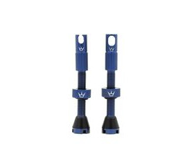 PEATY'S x Chris King Tubeless MK2 Valves 42mm Navy