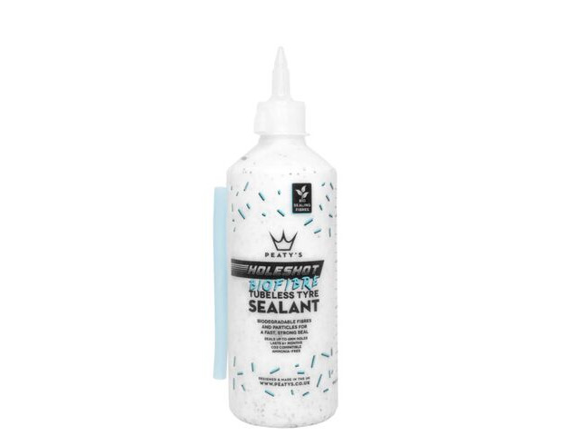 PEATY'S Holeshot Biofibre Tubeless Tyre Sealant 500ml click to zoom image