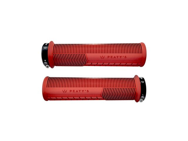 PEATY'S Monarch Mushroom Grip Thin (30-32mm) Red click to zoom image