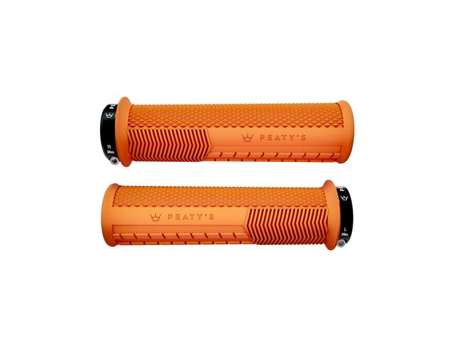 PEATY'S Monarch Knurl Grip Thick (32-34mm) Mango click to zoom image