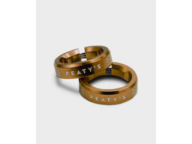 PEATY'S Monarch Grip Lock Ring Bourbon click to zoom image