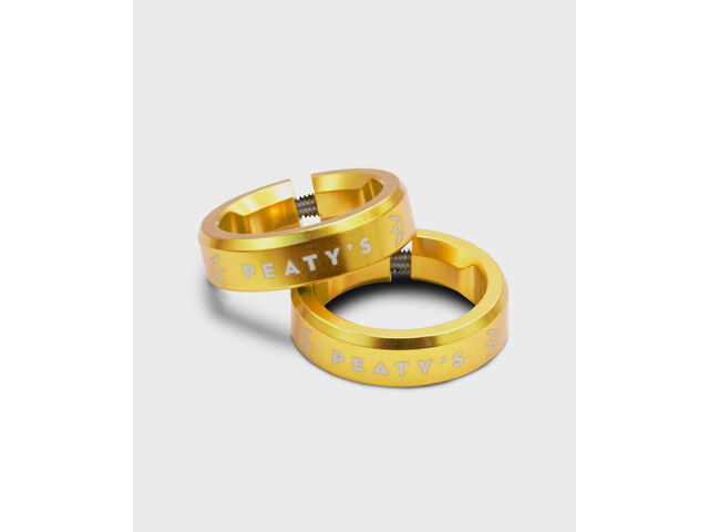PEATY'S Monarch Grip Lock Ring Gold click to zoom image