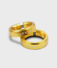 PEATY'S Monarch Grip Lock Ring Gold 