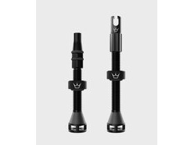 PEATY'S Peatys Holeshot Fast Flow Tubeless Valves - MX / Black