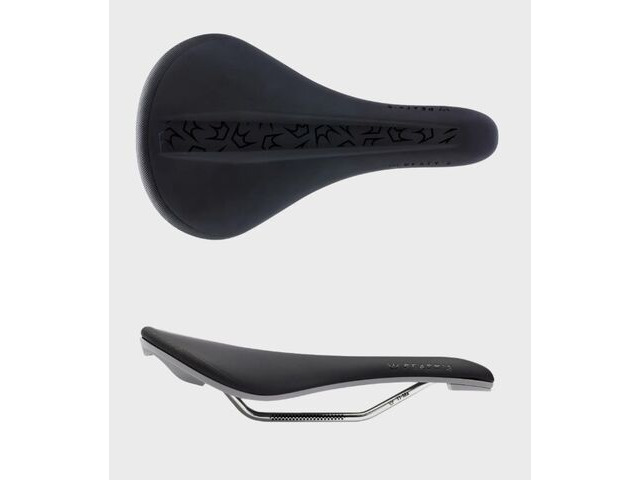 PEATY'S Monarch Ti-MX Saddle in Grey click to zoom image