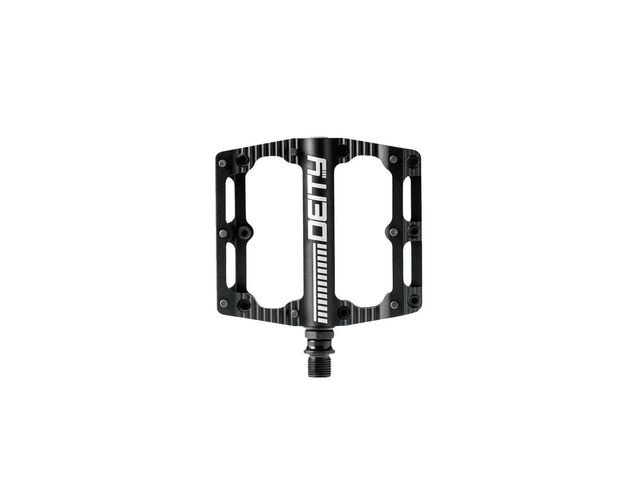 Deity Black Kat Pedals 100x100mm click to zoom image