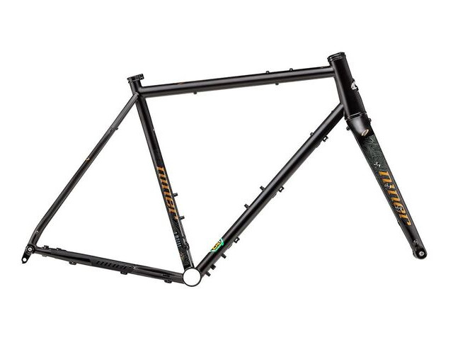 NINER BIKES RLT 9 Steel Frame and Carbon Fork Frameset Black and Bronze click to zoom image