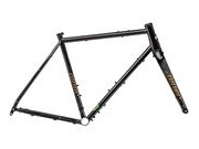 NINER BIKES RLT 9 Steel Frame and Carbon Fork Frameset Black and Bronze 