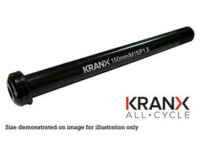 KRANX CYCLE PRODUCTS Rear Thru Axle MTB Boost 178mm 12mm Pitch 1.5"