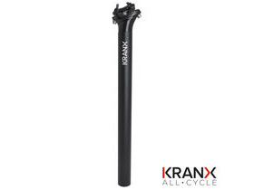 KRANX CYCLE PRODUCTS Micro Alloy 400mm 0mm Offset Seatpost in Black