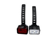 KRANX CYCLE PRODUCTS Shine 220 / 100 USB Rechargeable Lightset click to zoom image
