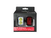 KRANX CYCLE PRODUCTS Shine 220 / 100 USB Rechargeable Lightset click to zoom image