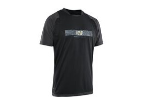 ION CLOTHING Bike Tee Scrub AMP Short Sleeve in Black