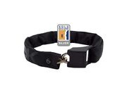 Hiplok Original V1.5 Wearable Chain Lock 8mm X 90cm - Waist 24-44 Inches (Silver Sold Secure) Black 8mm X 90cm 