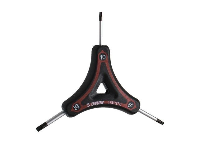 UNIOR Y Torx Wrench Red 10 X 15 X 25 click to zoom image