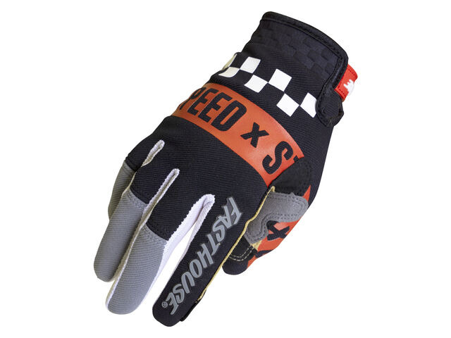 Fasthouse Speed Style Domingo Gloves Gray/Black click to zoom image