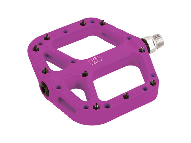 OXFORD Loam 20 Nylon Flat Pedals Purple click to zoom image
