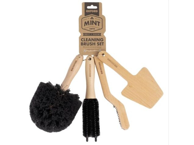 OXFORD Cleaning Brush Set 4 Brushes click to zoom image