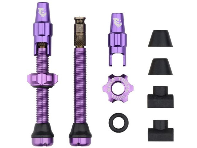 WOLFTOOTH Clik Valve Tubeless Valves in Purple 44mm click to zoom image