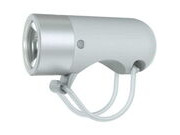 Knog Plug Front Front Grey  click to zoom image