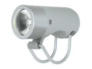 Knog Plugger Front Front White  click to zoom image