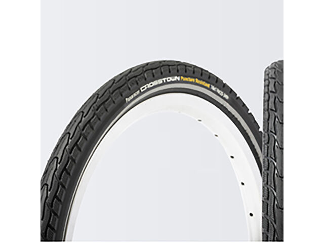 Panaracer Cross Town Reflect Urban Tyre: Black 700x35c click to zoom image