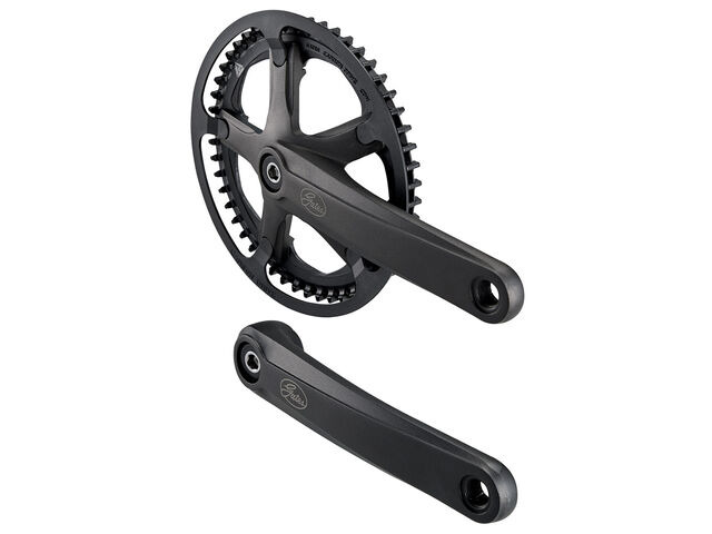 Gates Carbon Drive CDN S150 Crank Set 46T inc Plastic Chainguard click to zoom image
