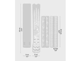 DYEDBRO Frame Protection - OS Illustration - Gloss / White