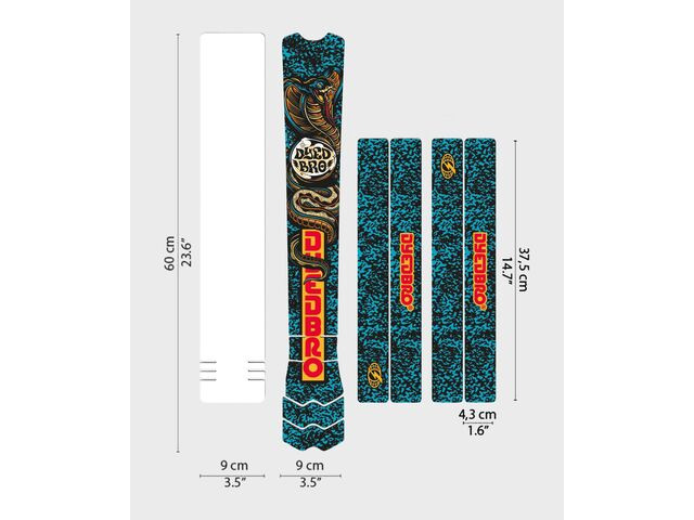 DYEDBRO Frame Protection - RRR x Black click to zoom image