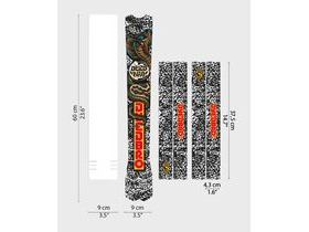 DYEDBRO Frame Protection - RRR x White