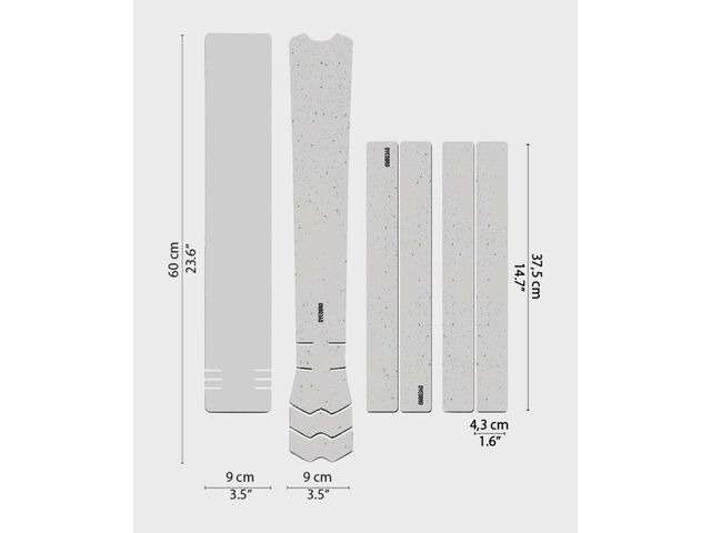 DYEDBRO Frame Protection - Speckled - Gloss / Green click to zoom image