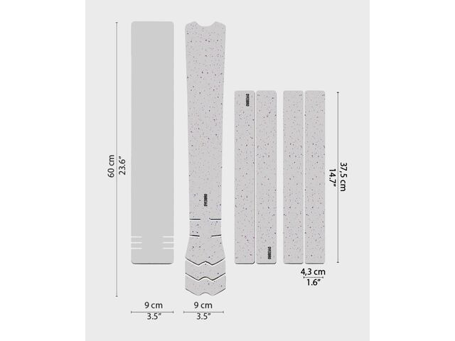DYEDBRO Frame Protection - Speckled - Gloss / Purple click to zoom image