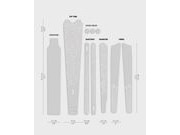 DYEDBRO Frame Protection - Stay Free - Gravel / White 