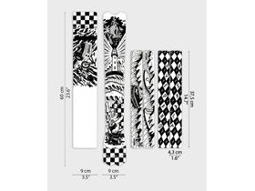 DYEDBRO Frame Protection - Surfs Up - MTB / Gloss / Black