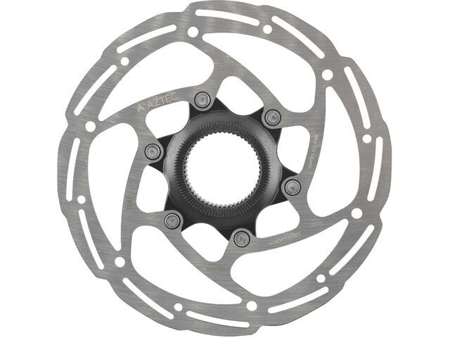 Aztec Core Stainless Steel Centre-Lock Disc Rotor - 180 mm click to zoom image