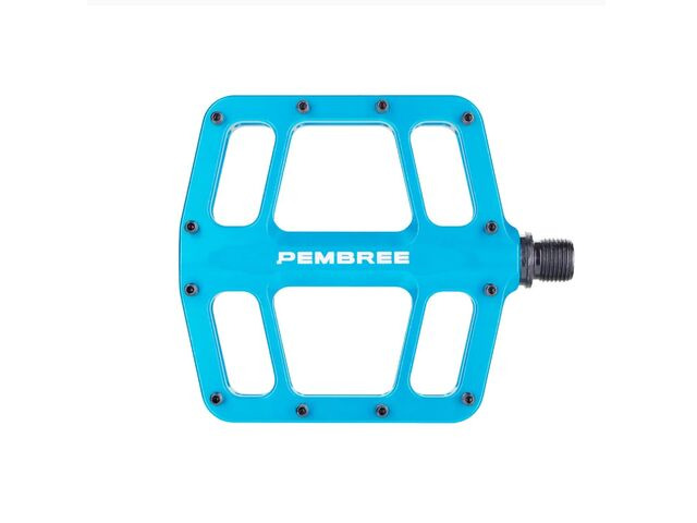 Pembree D3A Flat Pedal Large Turquoise click to zoom image