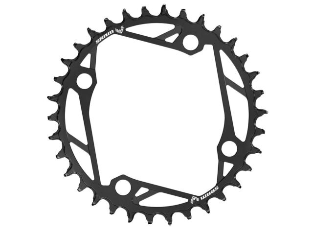 SRAM Chain Ring T-type 104 Bcd Steel Black click to zoom image