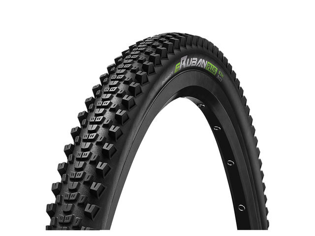 CONTINENTAL Eruban Plus Tyre - Wire Bead: Black/Black 29 X 2.60 click to zoom image