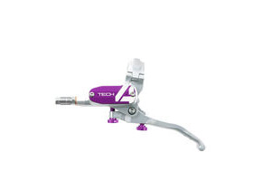 HOPE Tech 4 Complete Master Cyclinder Lever Silver - Purple