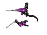 HOPE Evo GR4 Black - Purple Braided Hose 