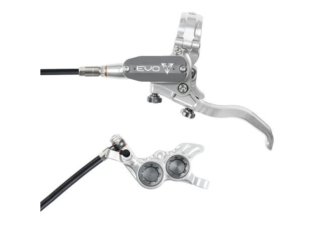 HOPE Evo GR4 Silver - Smoke Normal Hose click to zoom image