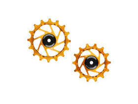 HOPE Sram T Type Jockey wheels 16t-14t Orange ( HJW005C )