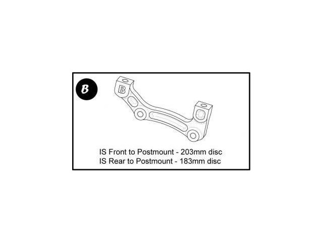 HOPE Mount B for Disc Brakes click to zoom image