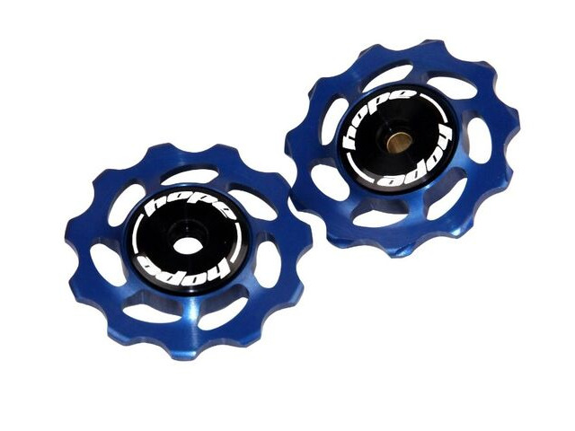 HOPE Jockey Wheels Blue 11T click to zoom image