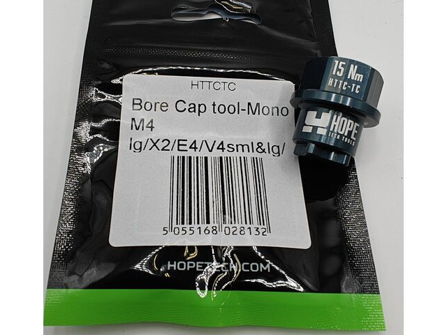 HOPE Bore Cap Tool for V4 E4 and X2 brakes click to zoom image