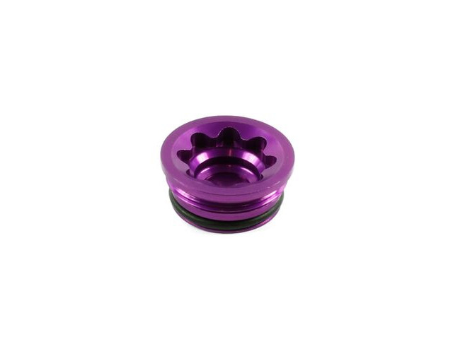 HOPE E4 Bore Cap in Purple click to zoom image