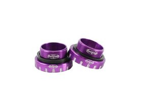 HOPE Bottom Bracket Stainless 68-73-83mm - 30mm axle in Purple